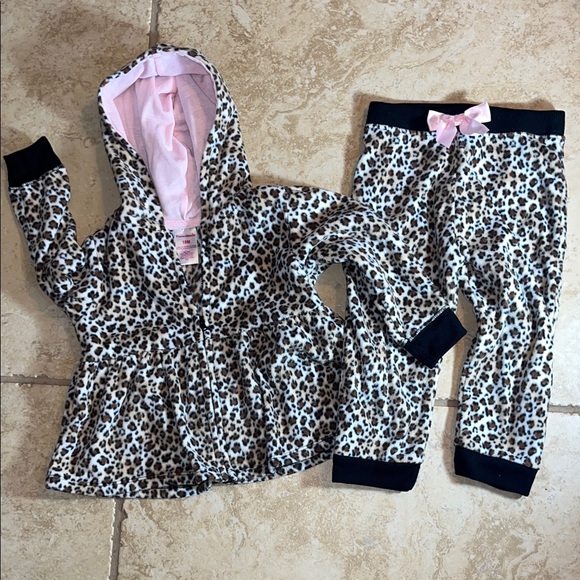 Garanimals Other - Clearance—Garanimals Pink and Black Leopard Matching Set